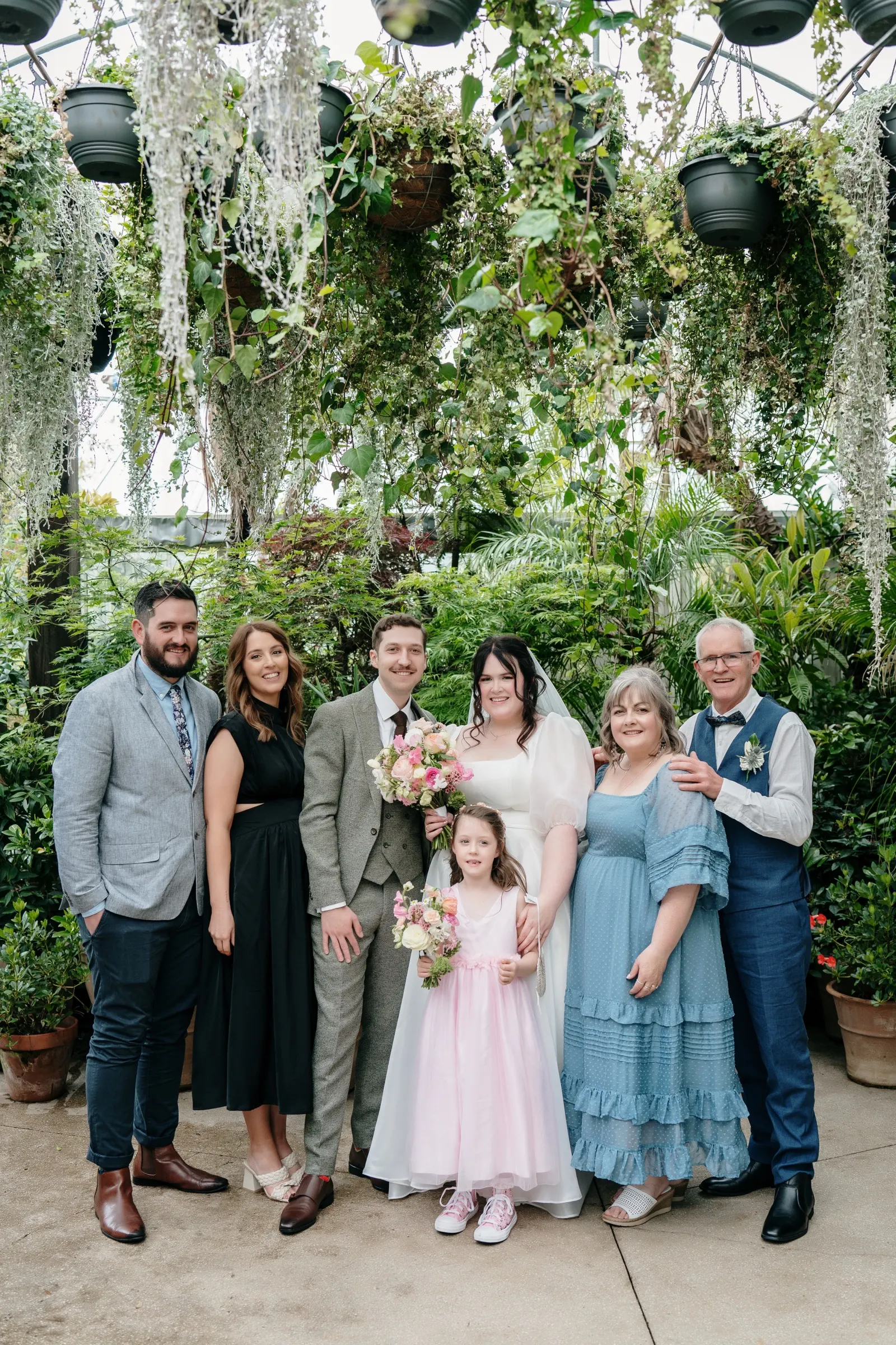 Reception laughter at Glasshaus Inside