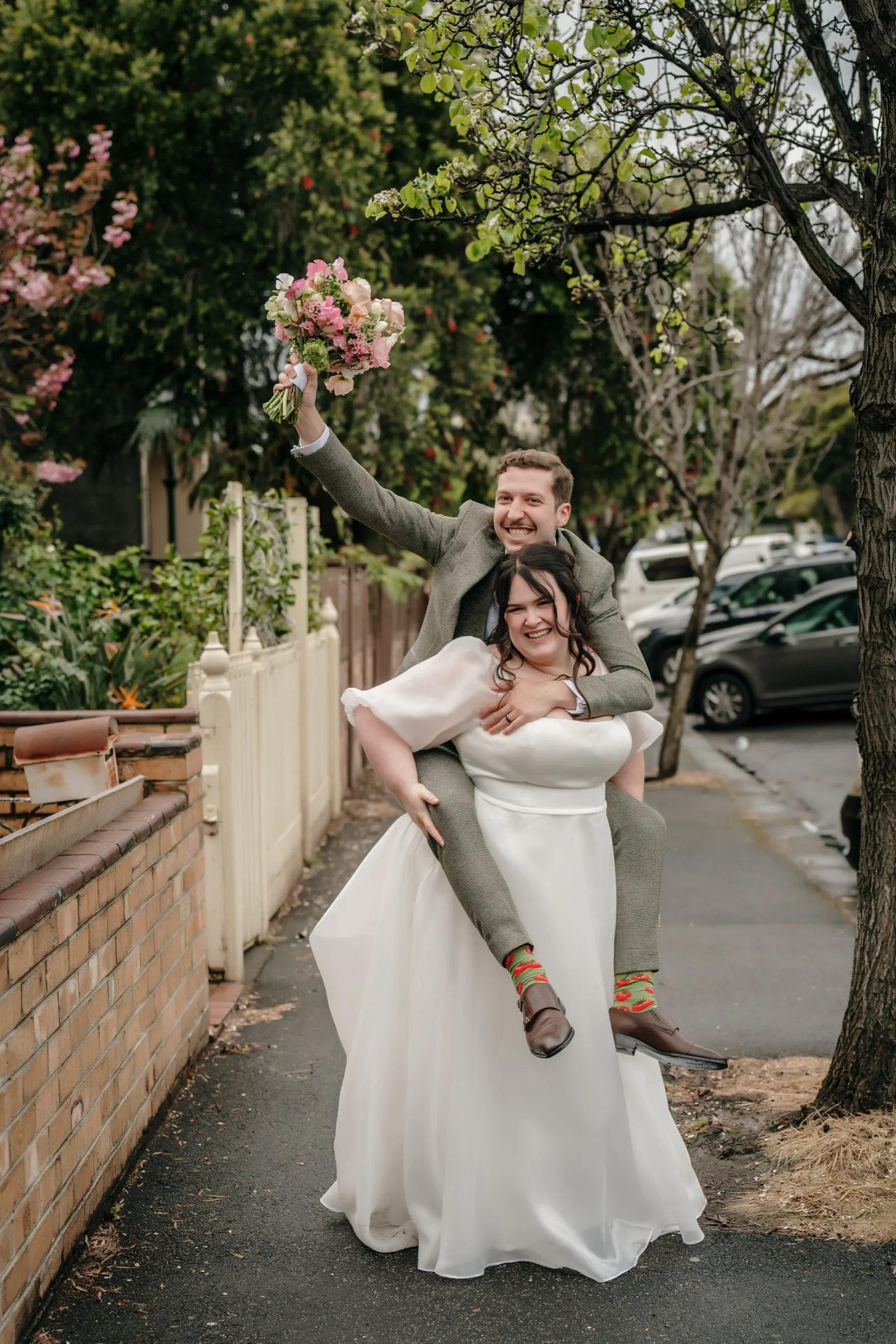 Wedding moment captured by Eclipse Media in Melbourne